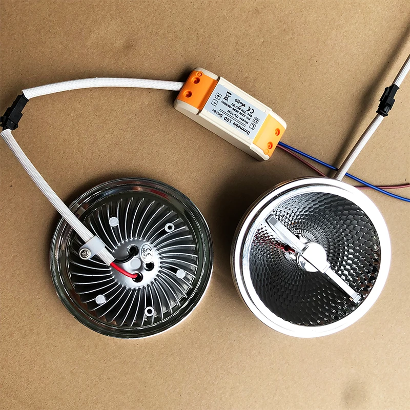 LED Spotlight 15W COB LED Downlight AR111 QR111 LED Bulb light Dimmable Led Recessed Ceiling Lamps AC110V/220V/DC12V
LED Spotlight 15W COB LED Downlight AR111 QR111 LED Bulb light Dimmable Led Recessed Ceiling Lamps AC110V/220V/DC12V