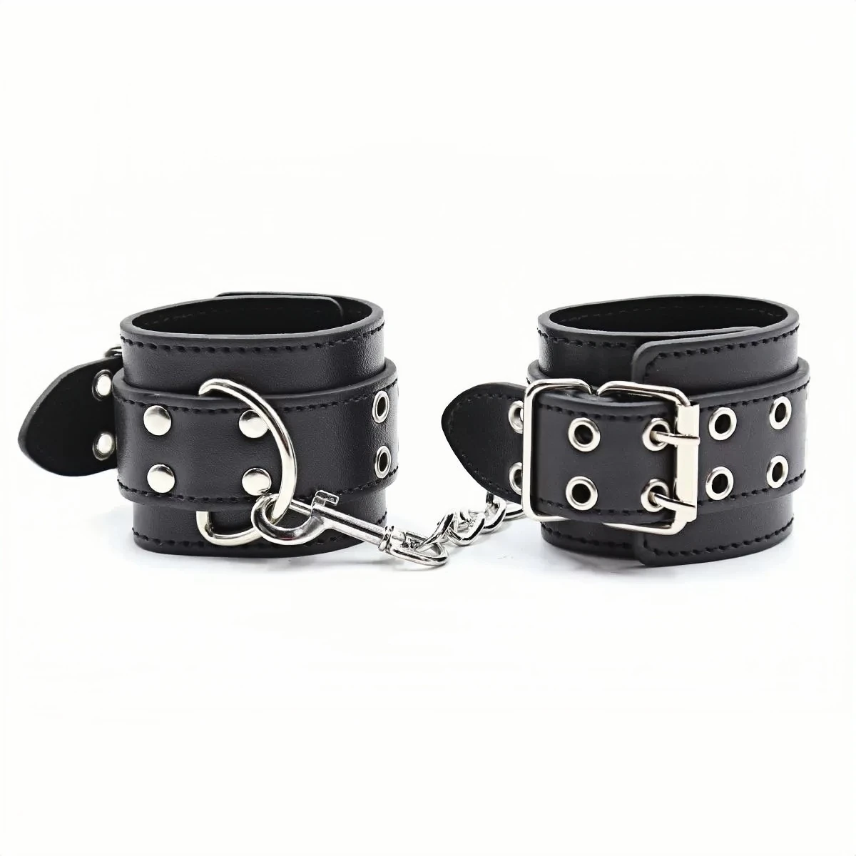 Pu Leather Handcuffs And Footcuffs Fashion Game Party Binding Suitable For Cosplay Costume Accessories Stage Performance Props
Pu Leather Handcuffs And Footcuffs Fashion Game Party Binding Suitable For Cosplay Costume Accessories Stage Performance Props