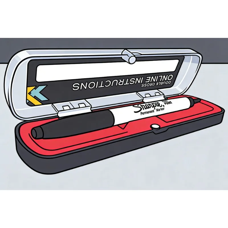 Двойной кросс-эффект 3.0: Волшебный реквизит для переноса чернил – Усовершенствованная ручка для предсказания X-образных следов и штамп для поглощения чернил, фокусы для уличной магии в ближнем плане
Двойной кросс-эффект 3.0: Волшебный реквизит для переноса чернил – Усовершенствованная ручка для предсказания X-образных следов и штамп для поглощения чернил, фокусы для уличной магии в ближнем плане