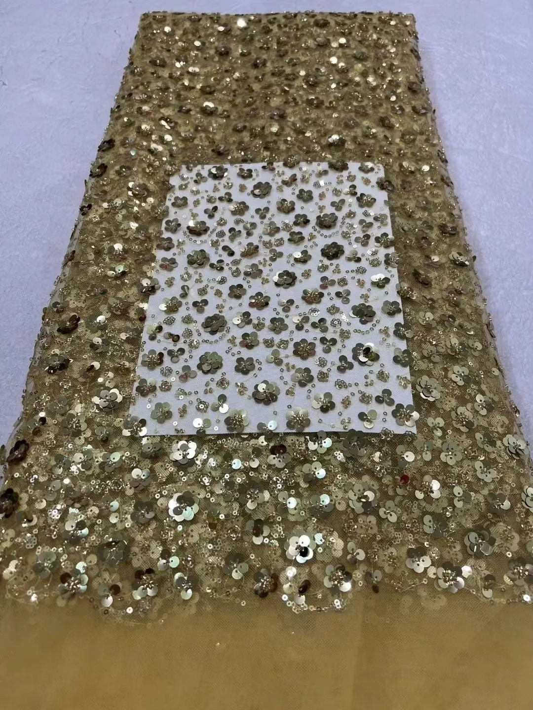 African Sequins Lace Fabric 2024 Luxury High Quality Tulle Lace French Lace Fabric Sewing Nigerian Mesh Lace Fabrics For Dress
African Sequins Lace Fabric 2024 Luxury High Quality Tulle Lace French Lace Fabric Sewing Nigerian Mesh Lace Fabrics For Dress