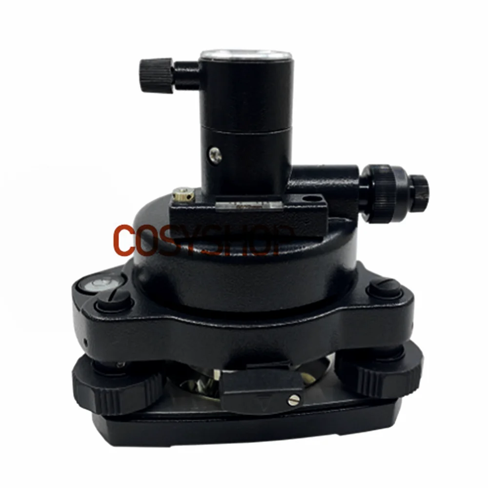 BLACK THREE-JAW TRIBRACH & ADAPTER WITH OPTICAL COMPATIBLE PRISM TOTAL STATION
BLACK THREE-JAW TRIBRACH & ADAPTER WITH OPTICAL COMPATIBLE PRISM TOTAL STATION