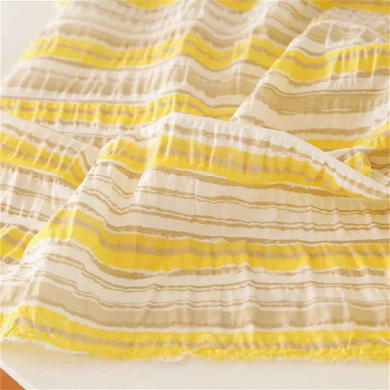 Yellow Striped Cotton Fabric DIY Shirt Top Dress Children's Clothing Handmade Fabrics
Yellow Striped Cotton Fabric DIY Shirt Top Dress Children's Clothing Handmade Fabrics