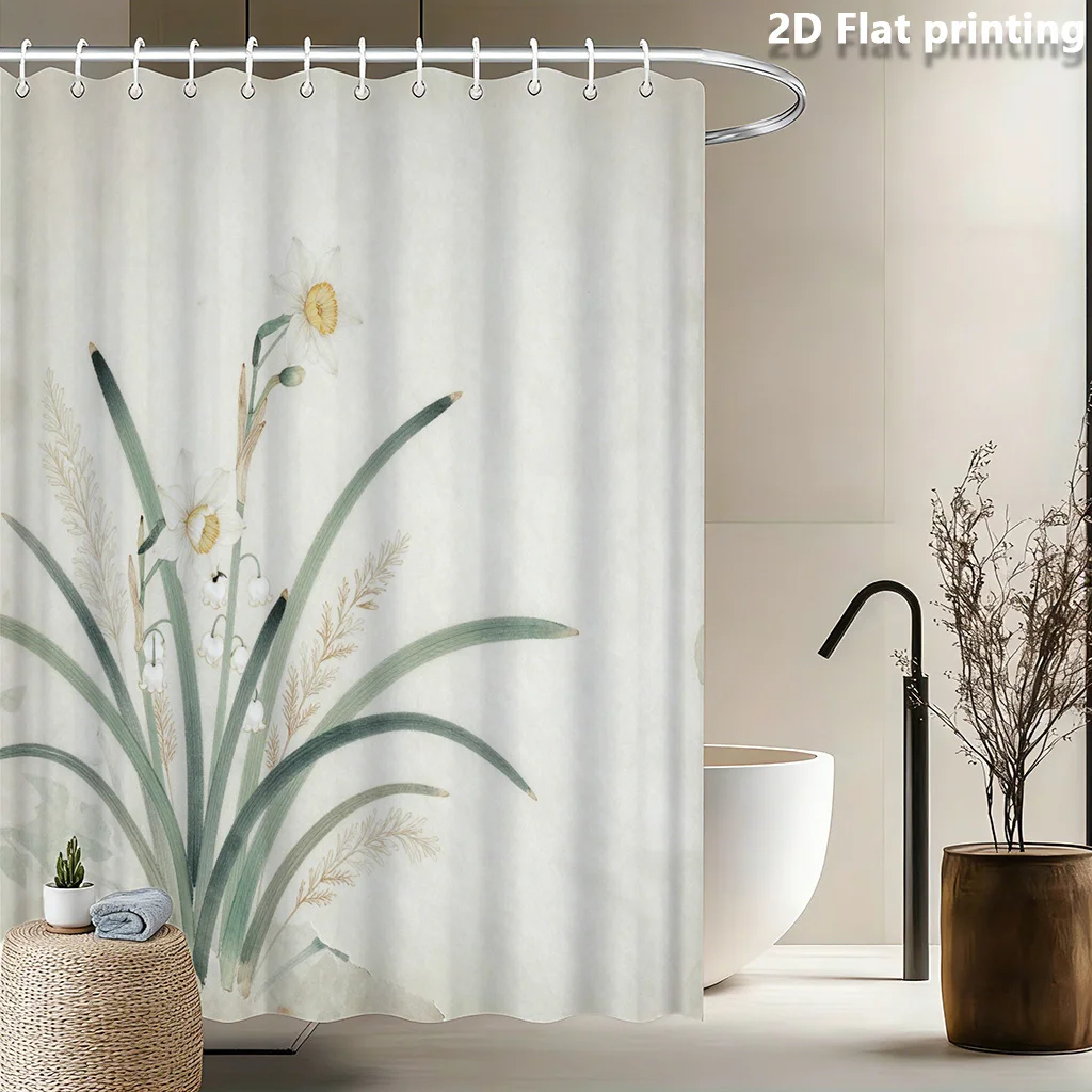 Large Botanical Floral Shower Curtain Waterproof 180x200cm Green Jungle Tropical Nature Print Bathroom Decor
Large Botanical Floral Shower Curtain Waterproof 180x200cm Green Jungle Tropical Nature Print Bathroom Decor