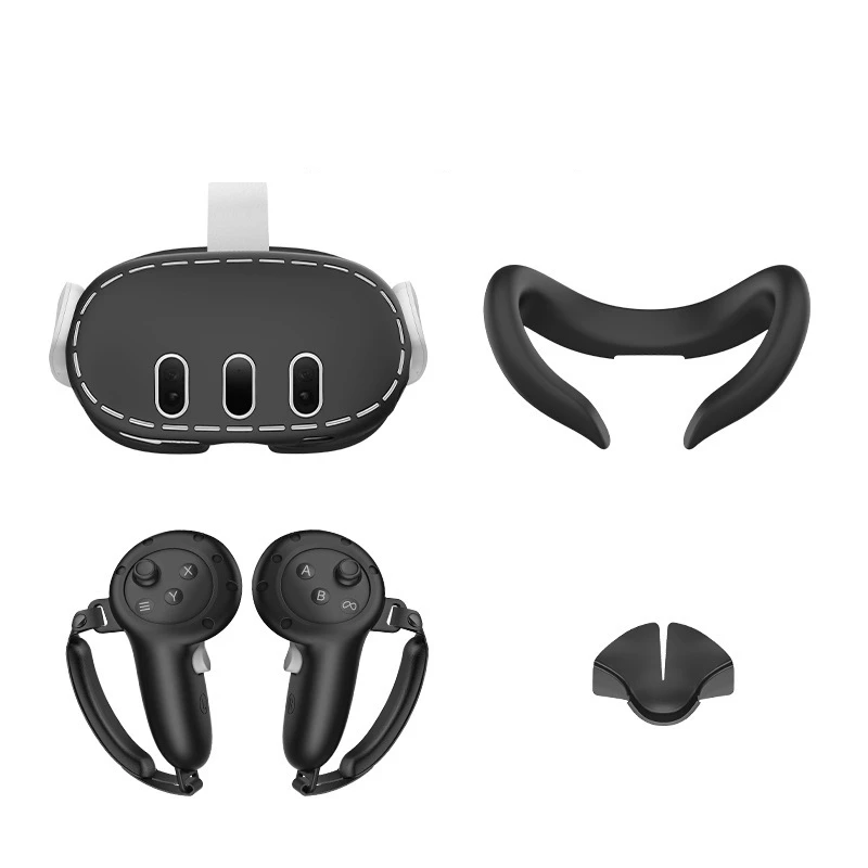 4pcs Suitable for Meta Quest3 Handle Protector Host Protector Mask Nose Bridge Protector Anti-Sweat and Anti-Slip Aet
4pcs Suitable for Meta Quest3 Handle Protector Host Protector Mask Nose Bridge Protector Anti-Sweat and Anti-Slip Aet