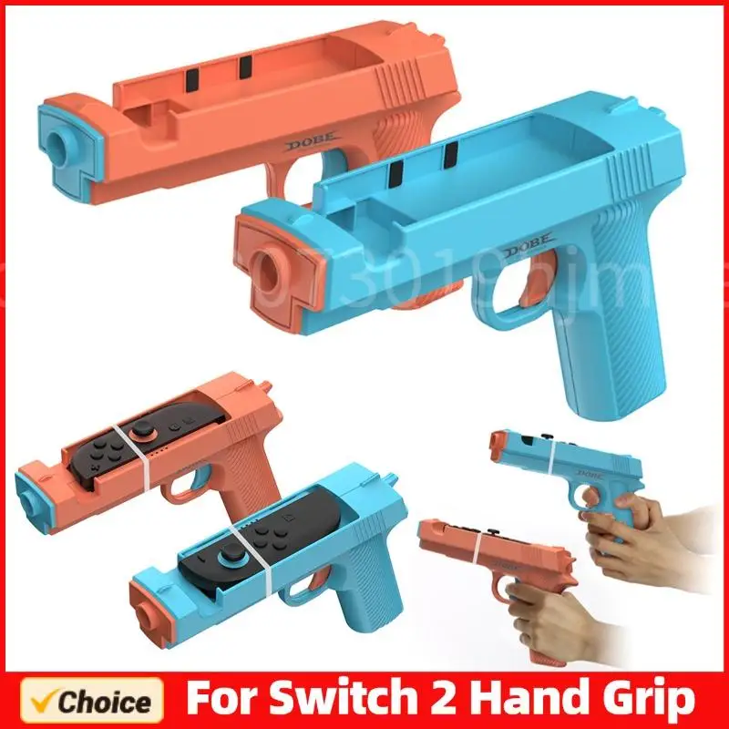 Gaming Experience Gun Stock Grip For Switch 2 Joy-Con Game Controller Small Handle Left and Right Shooting Game Gun Controller
Gaming Experience Gun Stock Grip For Switch 2 Joy-Con Game Controller Small Handle Left and Right Shooting Game Gun Controller