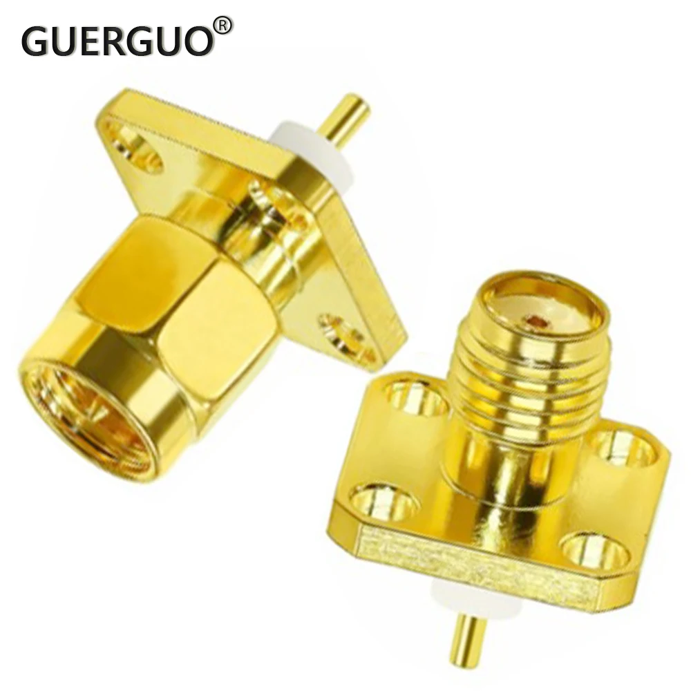 2PCS/lot 2Type SMA Panel Mount Connector SMA Male Plug 4Hole Flange Chassis Solder Coax Adapter SMA Female Jack PCB Converter
2PCS/lot 2Type SMA Panel Mount Connector SMA Male Plug 4Hole Flange Chassis Solder Coax Adapter SMA Female Jack PCB Converter