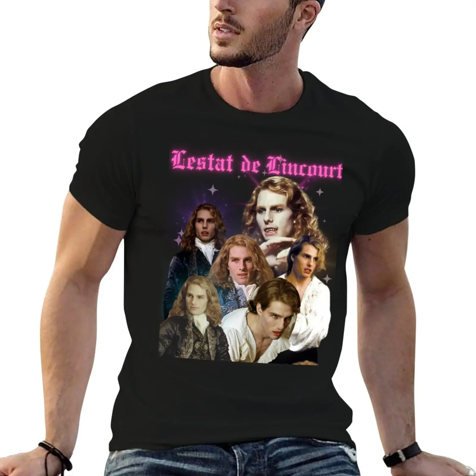 Lestat de Lincourt T-Shirt printed t shirts for man man t shirts cotton t shirt man casual T-shirt
Lestat de Lincourt T-Shirt printed t shirts for man man t shirts cotton t shirt man casual T-shirt