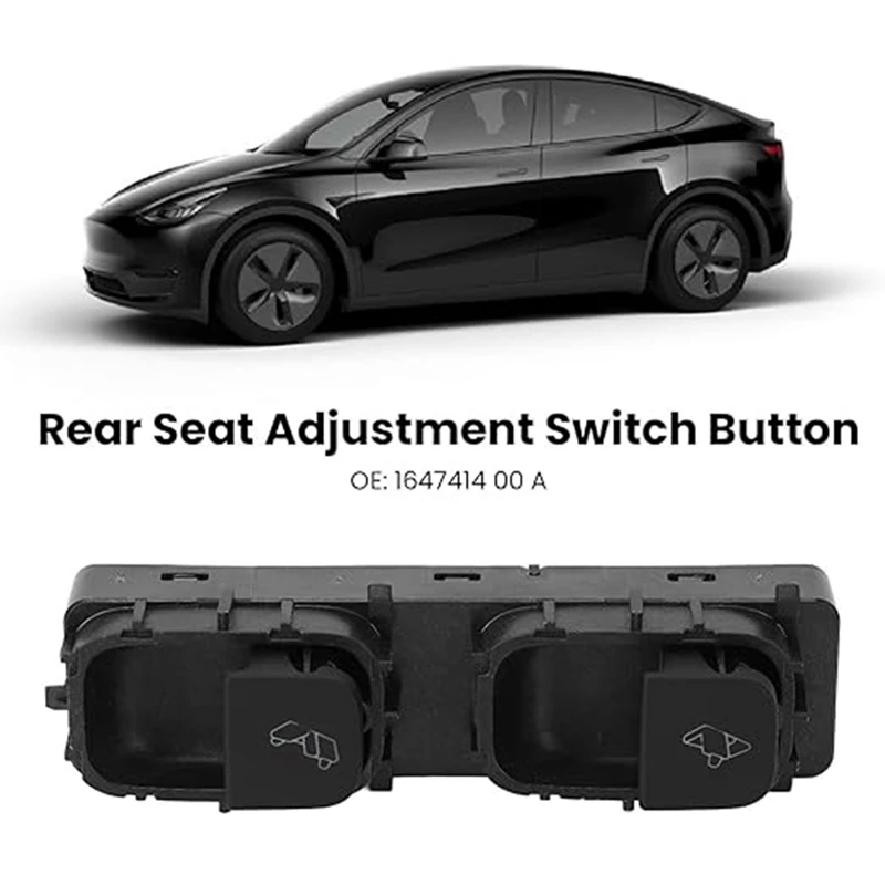 KG1-jCar Rear Seat Control Switch Button 1647414-00-A for Tesla Model Y Rear Seat Adjustment
KG1-jCar Rear Seat Control Switch Button 1647414-00-A for Tesla Model Y Rear Seat Adjustment
