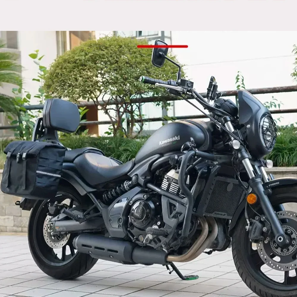 For Kawasaki Vulcan S 650 Aluminum alloy foldable Backrest Vulcan S650 lumbar support tailstock driver passenger cushion
For Kawasaki Vulcan S 650 Aluminum alloy foldable Backrest Vulcan S650 lumbar support tailstock driver passenger cushion