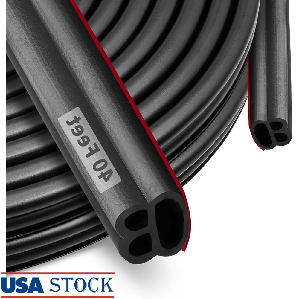 40ft Weather Stripping Door Seal Rubber Easy Installation Self-Adhesive Gap Filler Universal Car Weatherproofing Insulation
40ft Weather Stripping Door Seal Rubber Easy Installation Self-Adhesive Gap Filler Universal Car Weatherproofing Insulation