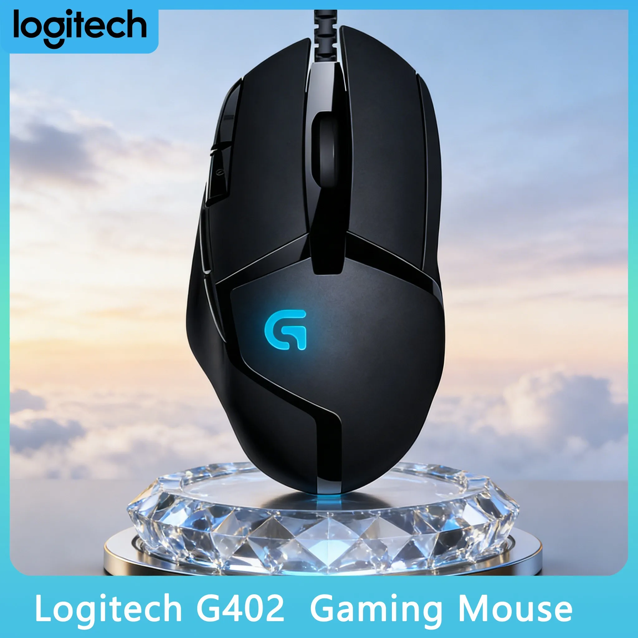 Logitech G402 - Enhanced G400s Shape for Better Comfort
Logitech G402 - Enhanced G400s Shape for Better Comfort