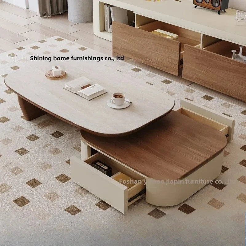 P6/30 Vintage Style Walnut Round Coffee Table TV Cabinet Set Coffee Table for Home Living Room Small Round Table
P6/30 Vintage Style Walnut Round Coffee Table TV Cabinet Set Coffee Table for Home Living Room Small Round Table