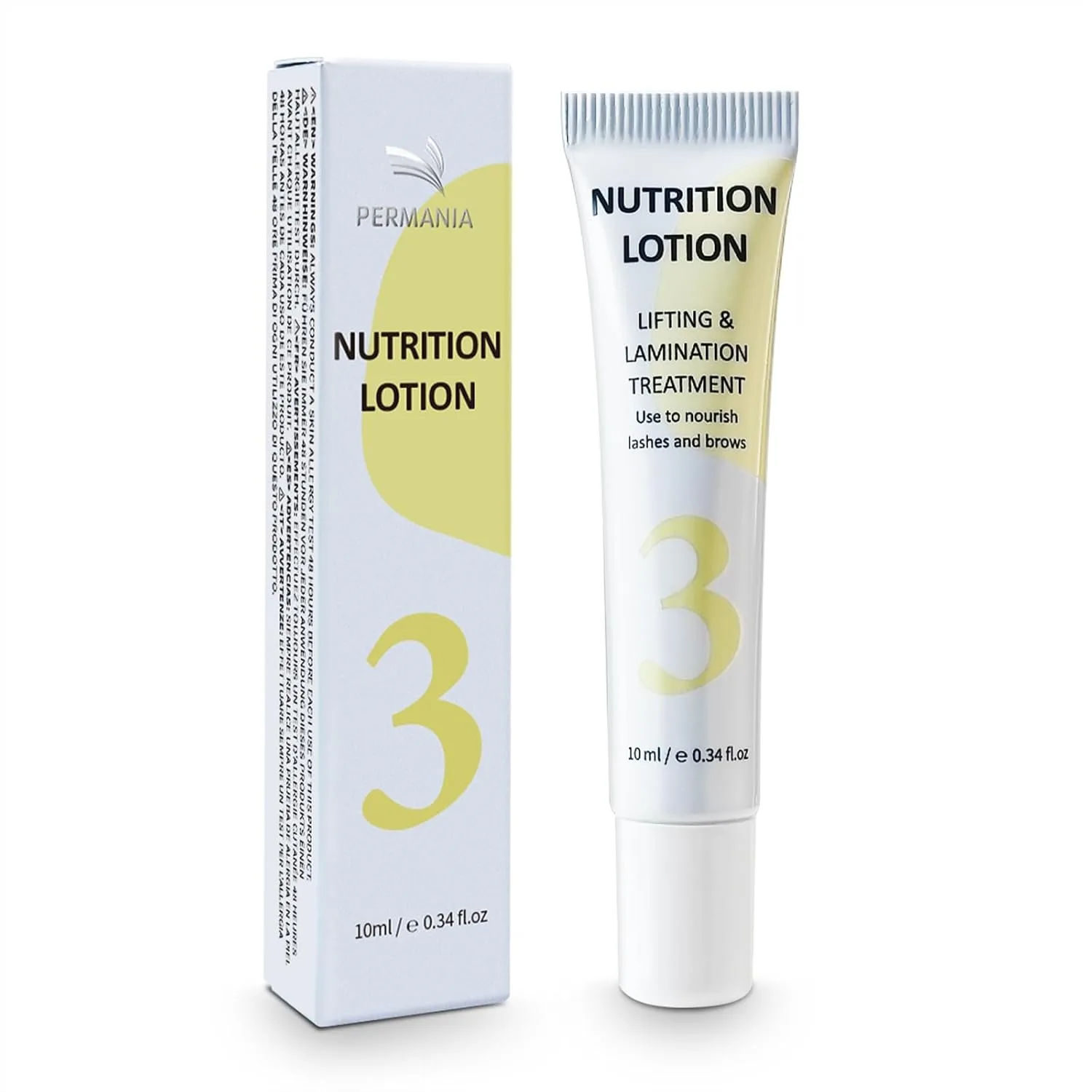 Lash Lift and Brow Lamination Nutrition Lotion, 10 ml Tube Design Salon Grade for DIY Beauty Treatments
Lash Lift and Brow Lamination Nutrition Lotion, 10 ml Tube Design Salon Grade for DIY Beauty Treatments