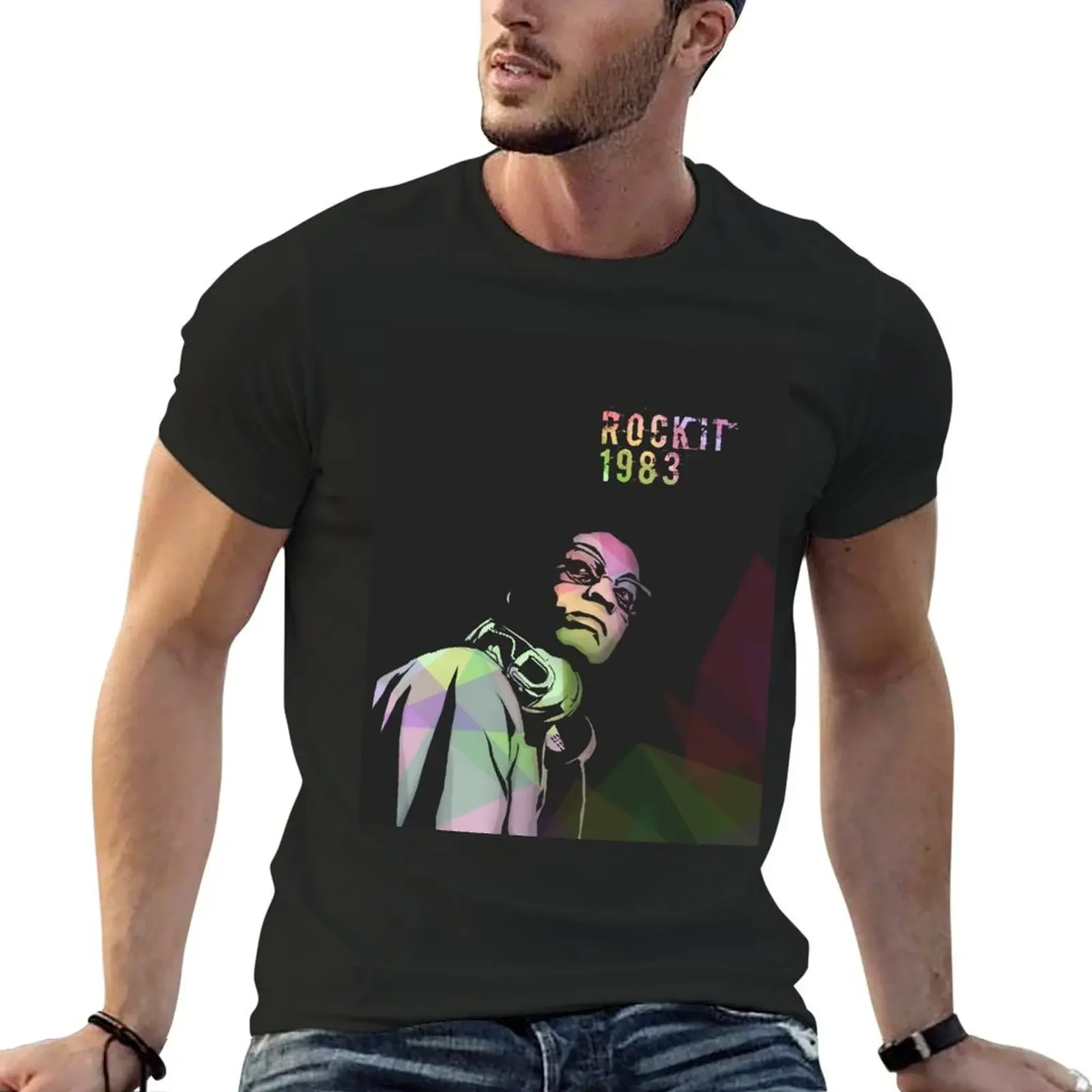 HERBIE HANCOCK ROCKIT 1983 T-shirt quick drying tops korean fashion tshirts for men 
HERBIE HANCOCK ROCKIT 1983 T-shirt quick drying tops korean fashion tshirts for men
