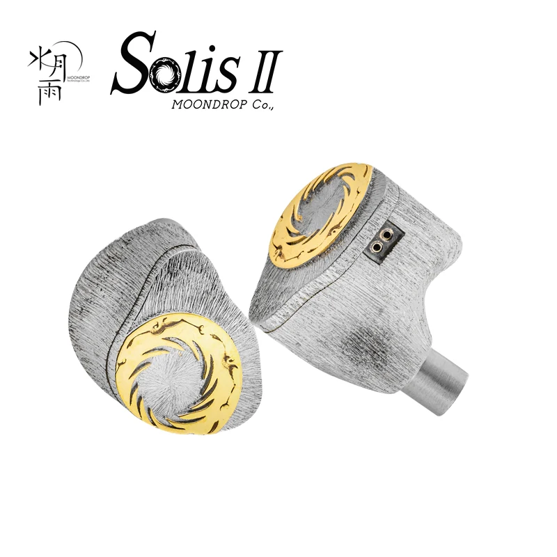Moondrop Solis II 2DD+2BA+4EST Hybrid IEM Solis 2 Handmade Silver-Cavity Tribrid In-Ear Earphone with 0.78 2Pin Interchangeable
Moondrop Solis II 2DD+2BA+4EST Hybrid IEM Solis 2 Handmade Silver-Cavity Tribrid In-Ear Earphone with 0.78 2Pin Interchangeable