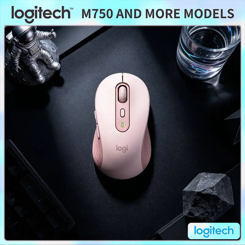 Ergonomic M750 Silent Mouse - Soft Rubber Side Grips, Bluetooth/2.4G Dual Mode, 24-Month Battery, Office Work Must-Have Tool
Ergonomic M750 Silent Mouse - Soft Rubber Side Grips, Bluetooth/2.4G Dual Mode, 24-Month Battery, Office Work Must-Have Tool