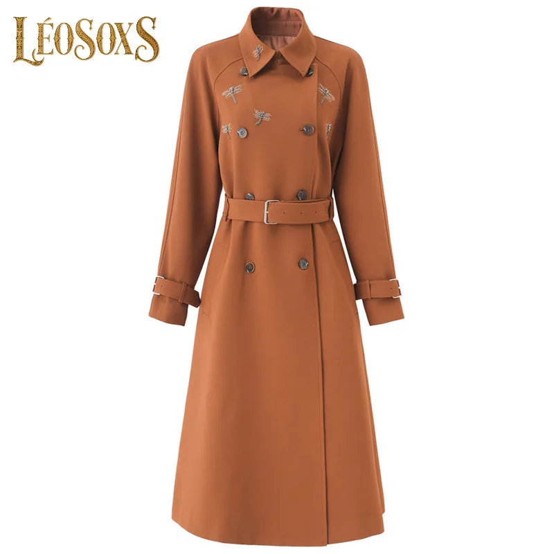 LEOSOXS High-End Cashmere Warm Leisure Women's Beading Dragonfly Coat All-Matching Product Fashion Outerwear Fashion Trend
LEOSOXS High-End Cashmere Warm Leisure Women's Beading Dragonfly Coat All-Matching Product Fashion Outerwear Fashion Trend