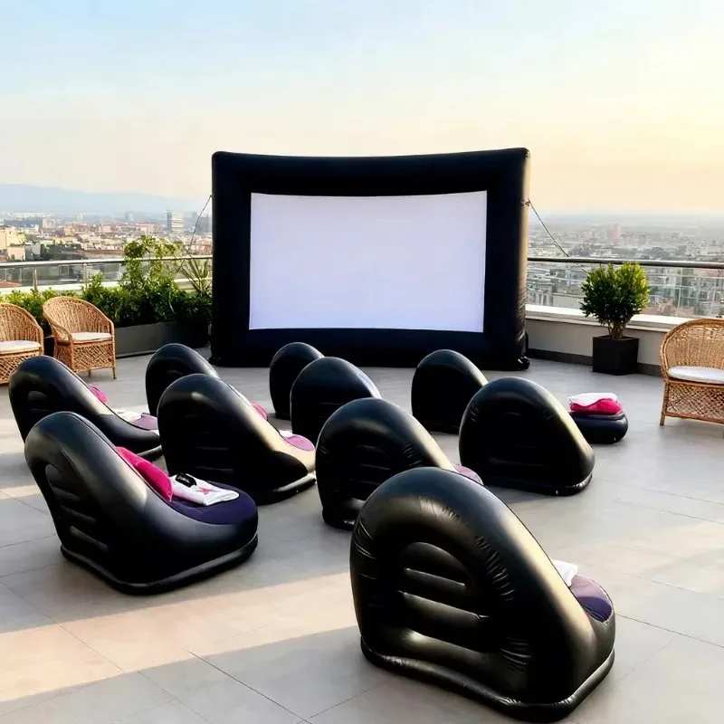 Large Outdoor 24 feet Inflatable Projector Screen Blow up Movie Screen for Backyard Party and Events
Large Outdoor 24 feet Inflatable Projector Screen Blow up Movie Screen for Backyard Party and Events