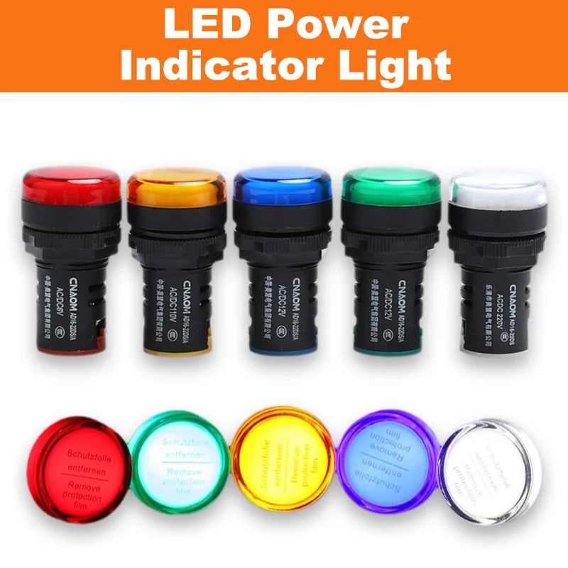 LED Power Indicator Pilot Light Indicator Signal Lamp Light Waterproof Pilot Light Industrial Panel Mount LED Signal Lamp
LED Power Indicator Pilot Light Indicator Signal Lamp Light Waterproof Pilot Light Industrial Panel Mount LED Signal Lamp