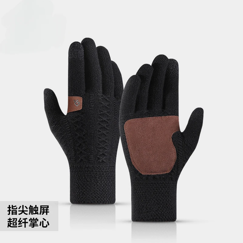 Winter cycling gloves men's warm windproof fleece non-slip casual business microfiber touch screen knitted gloves DZ98
Winter cycling gloves men's warm windproof fleece non-slip casual business microfiber touch screen knitted gloves DZ98