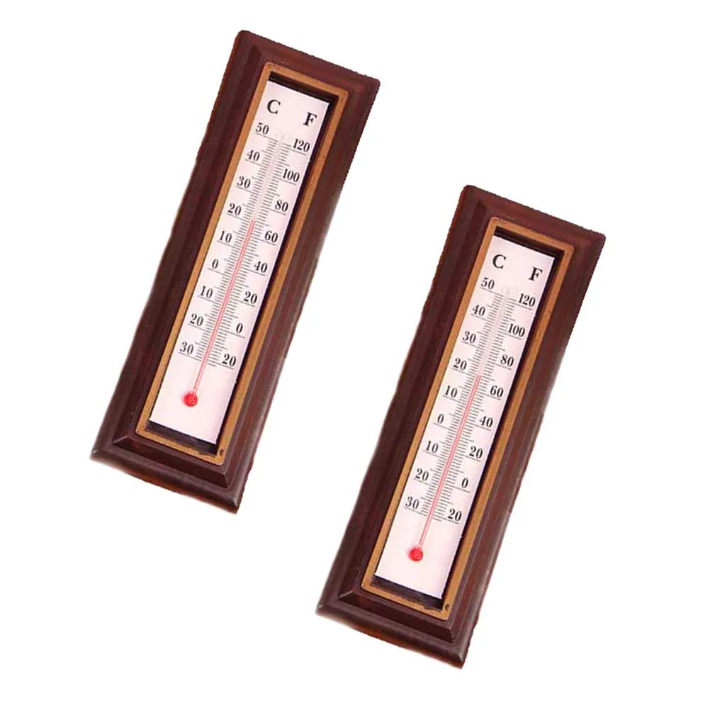 10Pcs Indoor Thermometer Red Wood Plastic Material Home Decoration Approximate Temperature Display Tool Thermometer
10Pcs Indoor Thermometer Red Wood Plastic Material Home Decoration Approximate Temperature Display Tool Thermometer