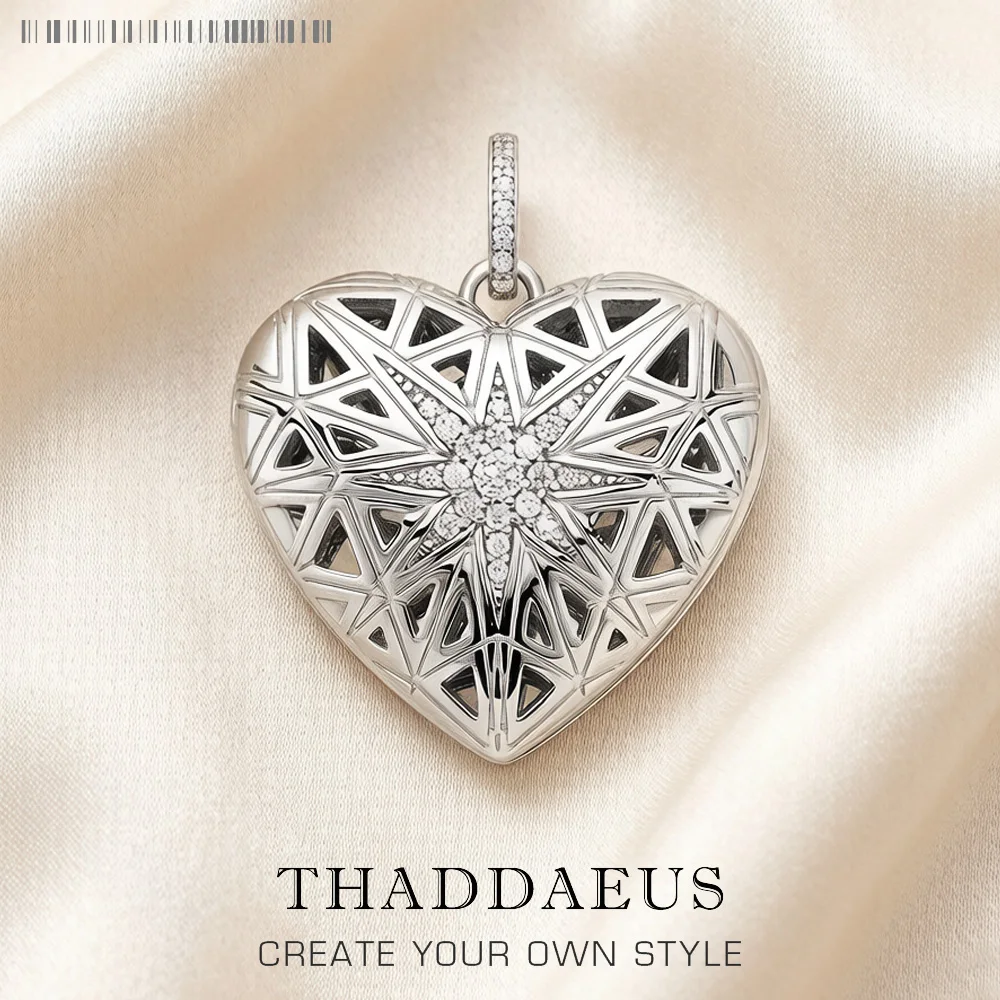 Heart Locket Pendant Brand New Jewelry Romantic 925 Sterling Silver Accessories Romantic Love Gift For Women
Heart Locket Pendant Brand New Jewelry Romantic 925 Sterling Silver Accessories Romantic Love Gift For Women