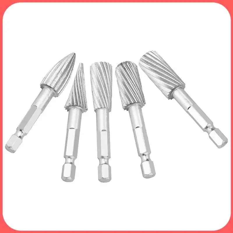 AA89-Rotary File, 5Pcs 1/4Inch Hex Shank High Speed Steel Burrs Rotary Files Tools For Aluminum And Iron Hardware
AA89-Rotary File, 5Pcs 1/4Inch Hex Shank High Speed Steel Burrs Rotary Files Tools For Aluminum And Iron Hardware