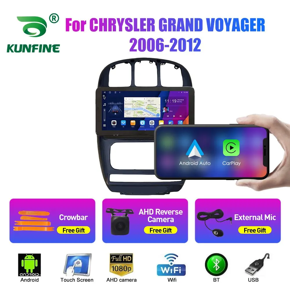 10,33-дюймовый автомобильный радиоприемник для CHRYSLER GRAND VOYAGER 06-12, 2Din, Android, восьмиядерный автомобильный стерео DVD, GPS-навигатор, плеер, экран QLED
10,33-дюймовый автомобильный радиоприемник для CHRYSLER GRAND VOYAGER 06-12, 2Din, Android, восьмиядерный автомобильный стерео DVD, GPS-навигатор, плеер, экран QLED