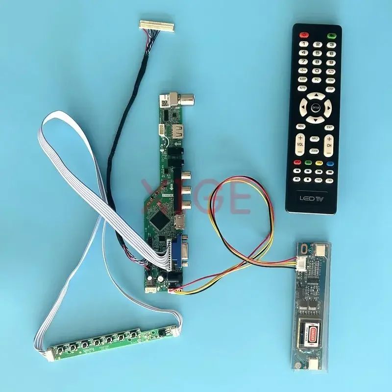 Для HT185WX1 LM185WH1 M185B1 MT185GW01 плата драйвера ЖК-монитор DIY Kit 30-контактный LVDS ТВ аналоговый AV + HDMI + VGA + IR + USB 2CCFL 1366*768
Для HT185WX1 LM185WH1 M185B1 MT185GW01 плата драйвера ЖК-монитор DIY Kit 30-контактный LVDS ТВ аналоговый AV + HDMI + VGA + IR + USB 2CCFL 1366*768