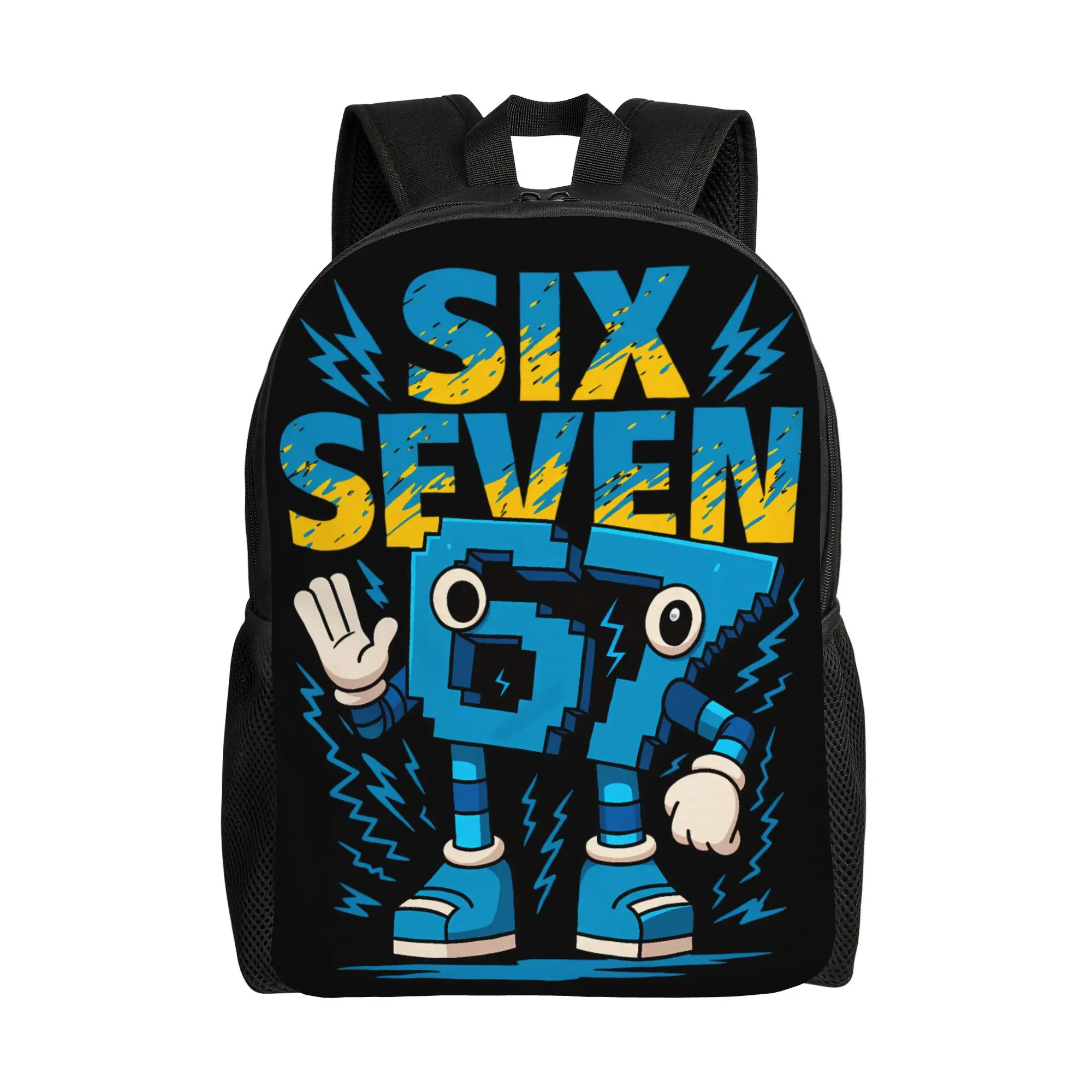 67 Six Seven 6-7 Backpack Funny Italian Brainrot Boy Polyester Outdoor Backpacks Big Leisure High School Bags Rucksack
67 Six Seven 6-7 Backpack Funny Italian Brainrot Boy Polyester Outdoor Backpacks Big Leisure High School Bags Rucksack