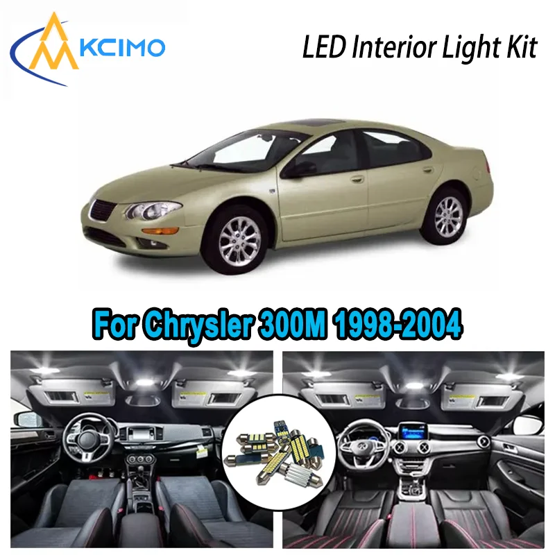 Высококачественный светодиодный внутренний комплект для Chrysler 300M 1998-2004 1999 2000 2001 Премиум-безопасный купольный багажник с картой, автомобильные лампы
Высококачественный светодиодный внутренний комплект для Chrysler 300M 1998-2004 1999 2000 2001 Премиум-безопасный купольный багажник с картой, автомобильные лампы