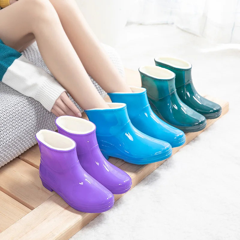 Women's Short Rain Boots,Waterproof Rubber Shoes,Comfortable Anti-Slip Ankle Boots,Fashionable Outdoor Rain Boots botas de mujer
Women's Short Rain Boots,Waterproof Rubber Shoes,Comfortable Anti-Slip Ankle Boots,Fashionable Outdoor Rain Boots botas de mujer