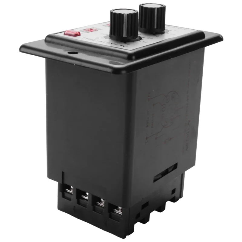 A99E-5X On Off Twin Timer Relay Knob Control Time Switch ATDV-YC 6S-60M Relay Board AC 110/220V Electrical Access(AC110/220V)
A99E-5X On Off Twin Timer Relay Knob Control Time Switch ATDV-YC 6S-60M Relay Board AC 110/220V Electrical Access(AC110/220V)