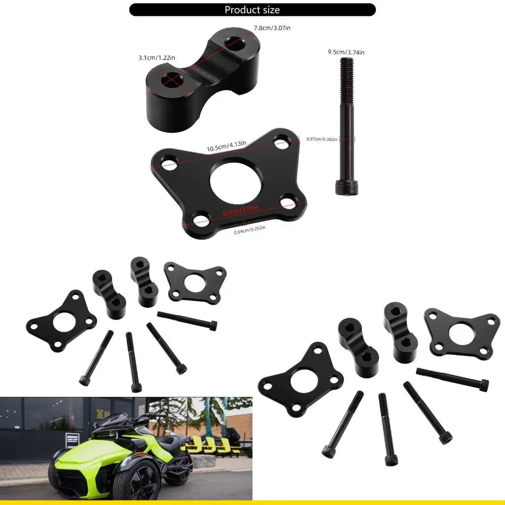 SZCH Универсальный алюминиевый набор подставок для руля Эргономичная регулировка руля Модификация Motorcylce для Motorcylce
SZCH Универсальный алюминиевый набор подставок для руля Эргономичная регулировка руля Модификация Motorcylce для Motorcylce