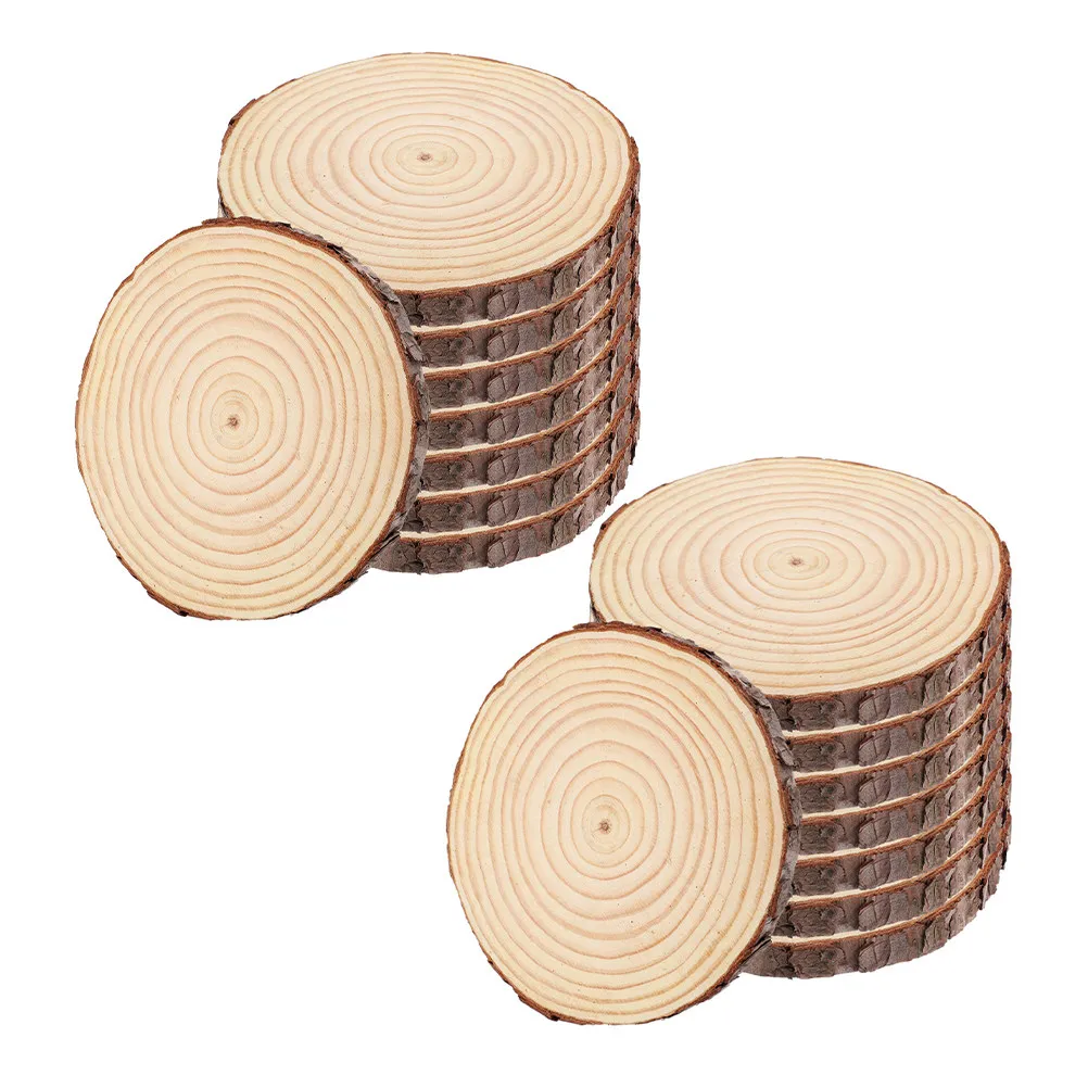 20Pcs Unfinished Round Wood Slices DIY Wooden Discs for Handmade Coasters Ornaments Decor Wooden Discs Wood Chips
20Pcs Unfinished Round Wood Slices DIY Wooden Discs for Handmade Coasters Ornaments Decor Wooden Discs Wood Chips