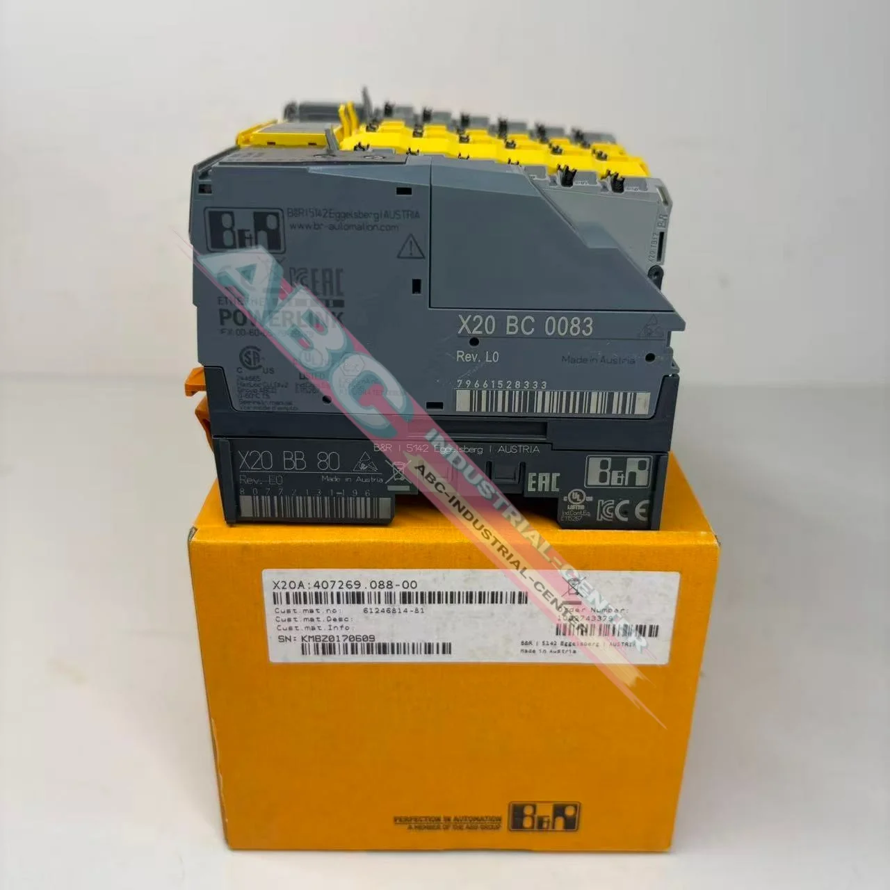 New original X20A 407269.088-00 X20BC0083+X20PS9400+X20SD1207+X20SI2100+X20DS1319 PLC Controller
New original X20A 407269.088-00 X20BC0083+X20PS9400+X20SD1207+X20SI2100+X20DS1319 PLC Controller