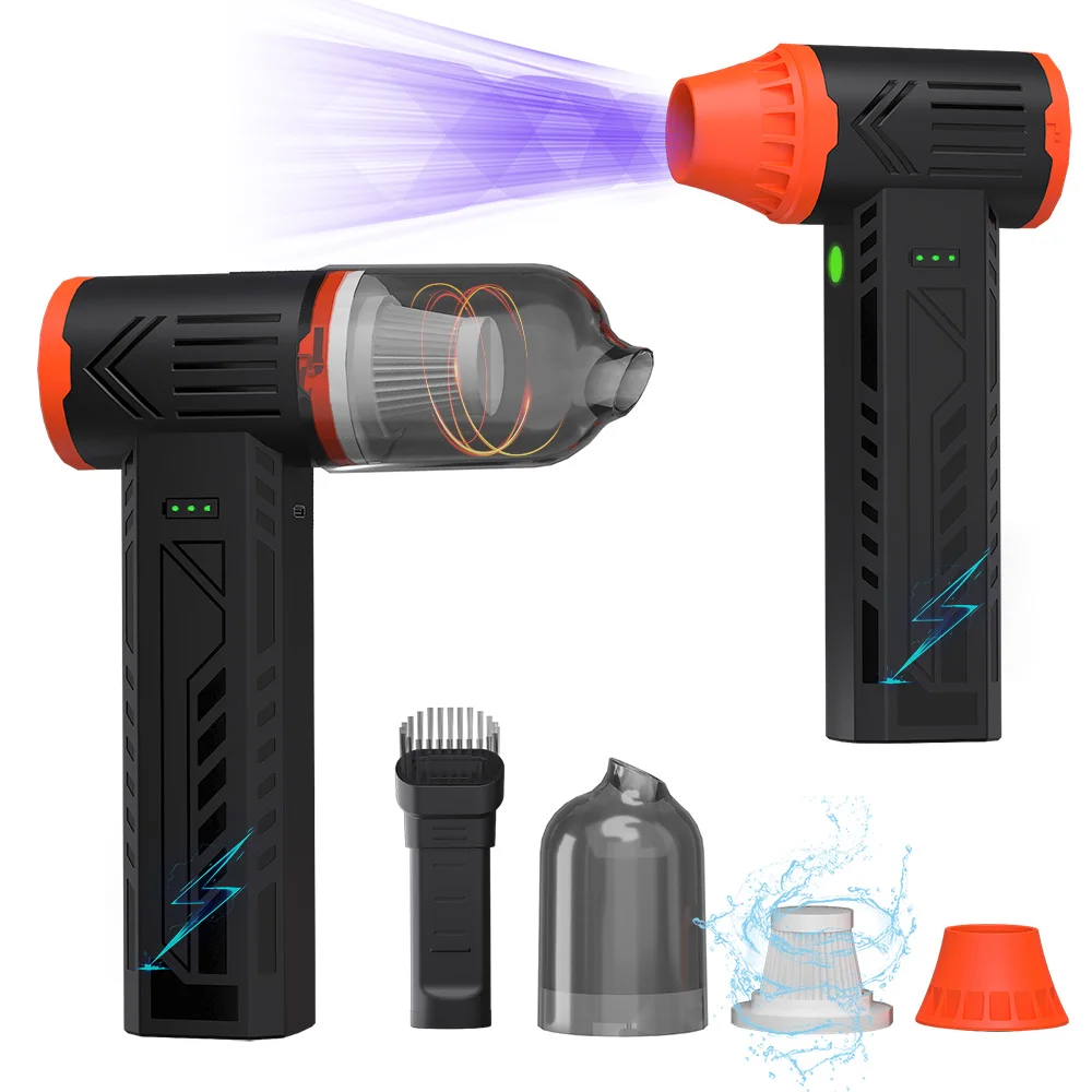 Powerful Air Blower Car Wash Air Gun Violent Fan 40mm Brushless Handheld Turbo Fan Jet Dryer Max.800G Thrust Highpower Duct Fan
Powerful Air Blower Car Wash Air Gun Violent Fan 40mm Brushless Handheld Turbo Fan Jet Dryer Max.800G Thrust Highpower Duct Fan