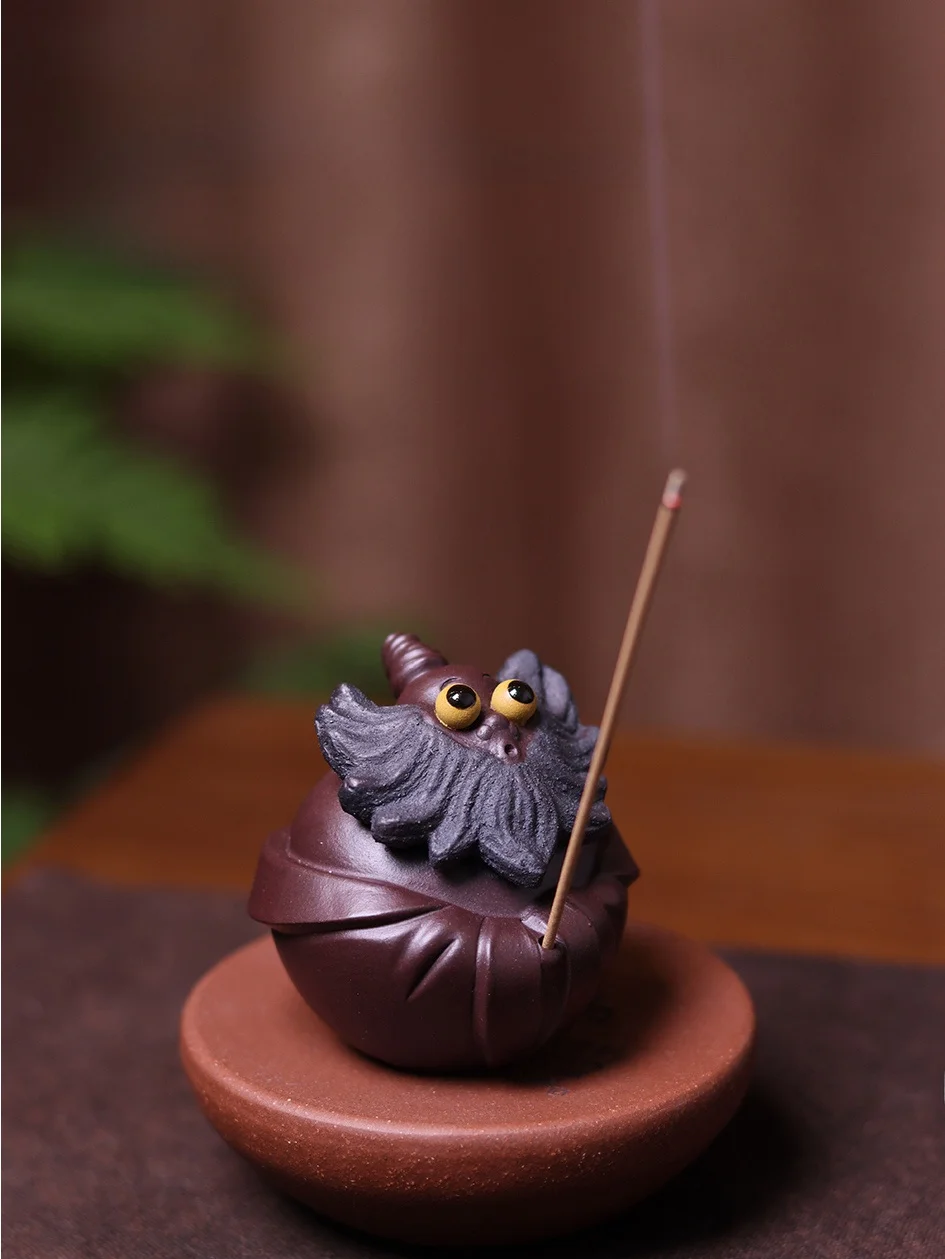 Декоративная подставка для благовоний Zia Tea Pet Zhongkui Taoist Priest, премиум-класса, креативная, ручной работы, для чайного столика
Декоративная подставка для благовоний Zia Tea Pet Zhongkui Taoist Priest, премиум-класса, креативная, ручной работы, для чайного столика