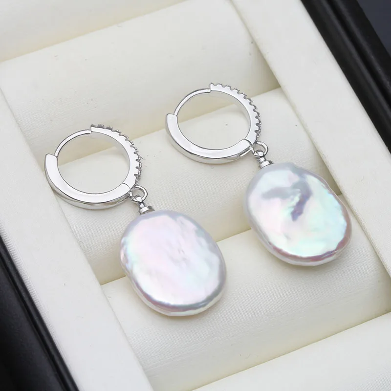 925 Sterling Silver Baroque Pearl Earrings For Women,Real Natural Freshwater Pearl Drop Earring Wife Mother Birthday Gift
925 Sterling Silver Baroque Pearl Earrings For Women,Real Natural Freshwater Pearl Drop Earring Wife Mother Birthday Gift