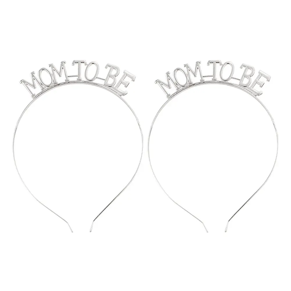 2Pcs Mom to Be Headband Alloy Wedding Hair Hoop Party Costume Elegant Non-Fading Lightweight Headwear Supplies Silver
2Pcs Mom to Be Headband Alloy Wedding Hair Hoop Party Costume Elegant Non-Fading Lightweight Headwear Supplies Silver