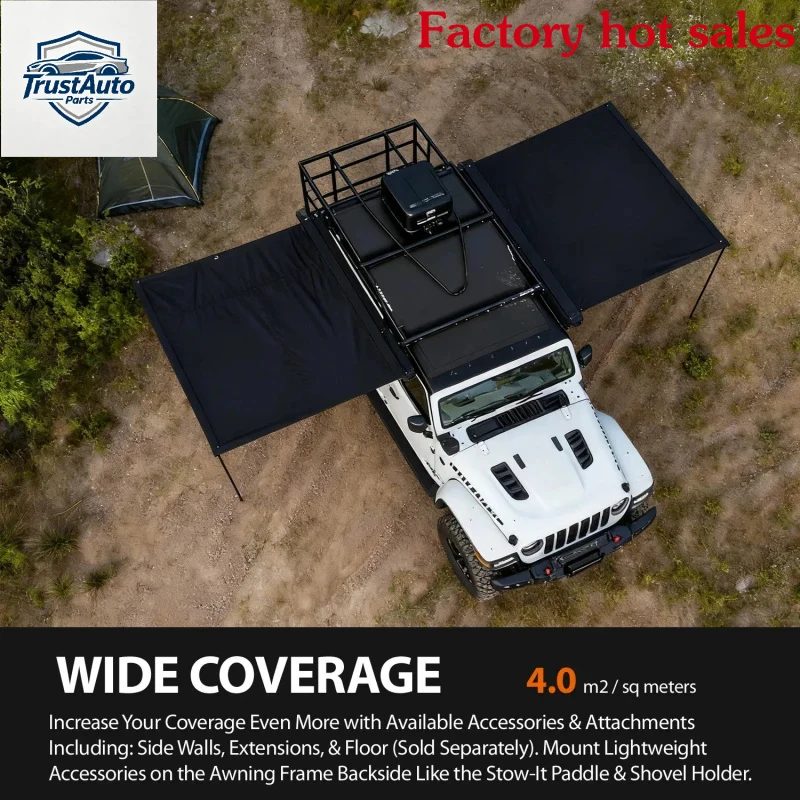 TrustAuto Parts Store Is Having A Hot SaleHot Selling /./ 4WD Overland Vehicle SUV Truck Aluminum Car Side Retractle Awning Roof
TrustAuto Parts Store Is Having A Hot SaleHot Selling /./ 4WD Overland Vehicle SUV Truck Aluminum Car Side Retractle Awning Roof