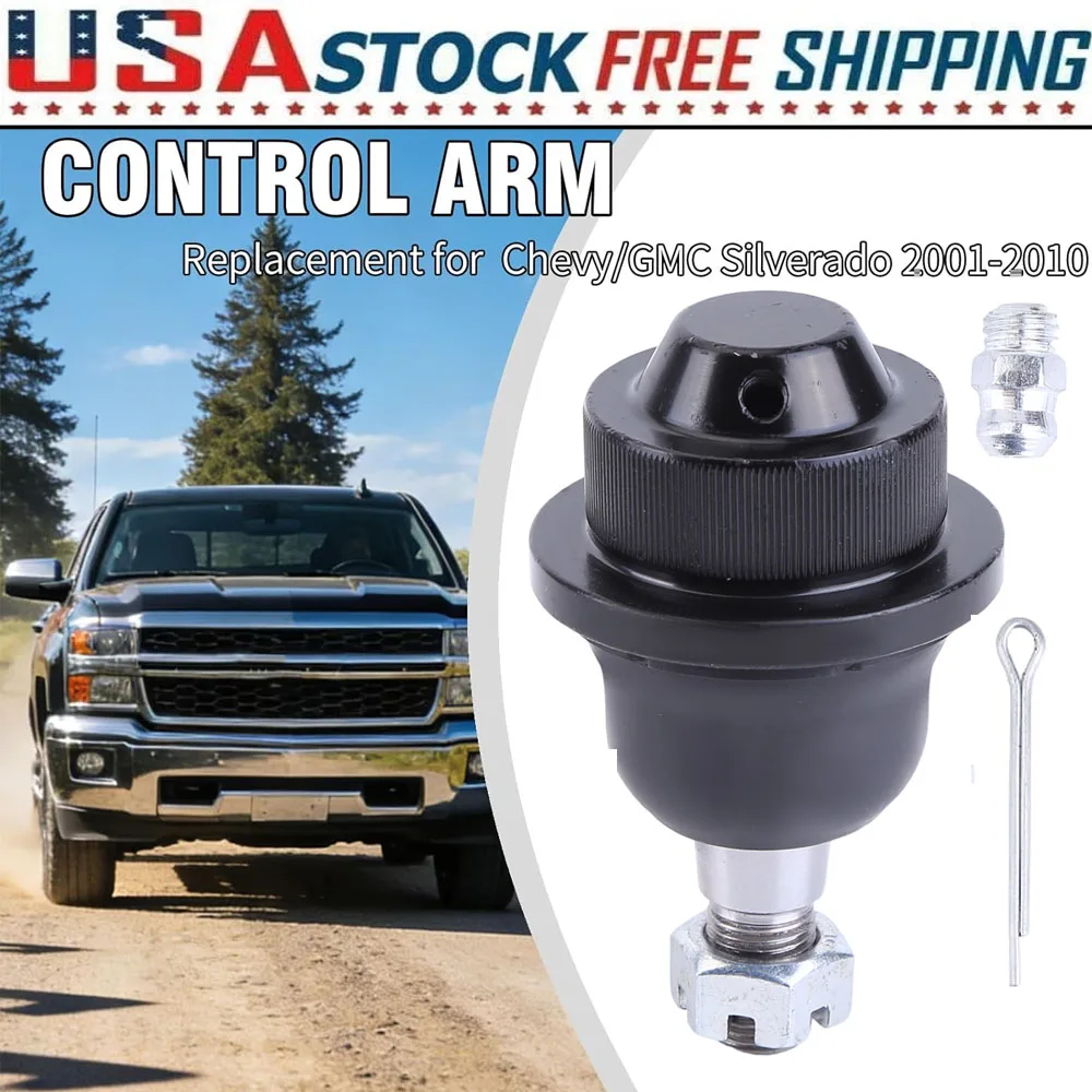 New Quality Car Front Lower Suspension Ball Joint Control Arm Ball Joint KR6693 For Chevy/GMC Silverado/Sierra 2500HD/3500HD 2001-2010 Car Accessories
New Quality Car Front Lower Suspension Ball Joint Control Arm Ball Joint KR6693 For Chevy/GMC Silverado/Sierra 2500HD/3500HD 2001-2010 Car Accessories