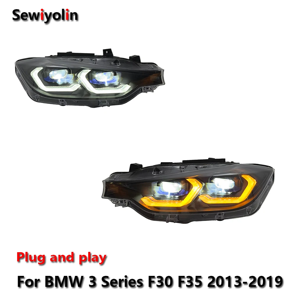 Car Accessories Auto Headlights led For BMW 3 Series F30 F35 2013-2019 DRL Fog Brake Lamp Assembly Tuning Lights Plug And Play
Car Accessories Auto Headlights led For BMW 3 Series F30 F35 2013-2019 DRL Fog Brake Lamp Assembly Tuning Lights Plug And Play