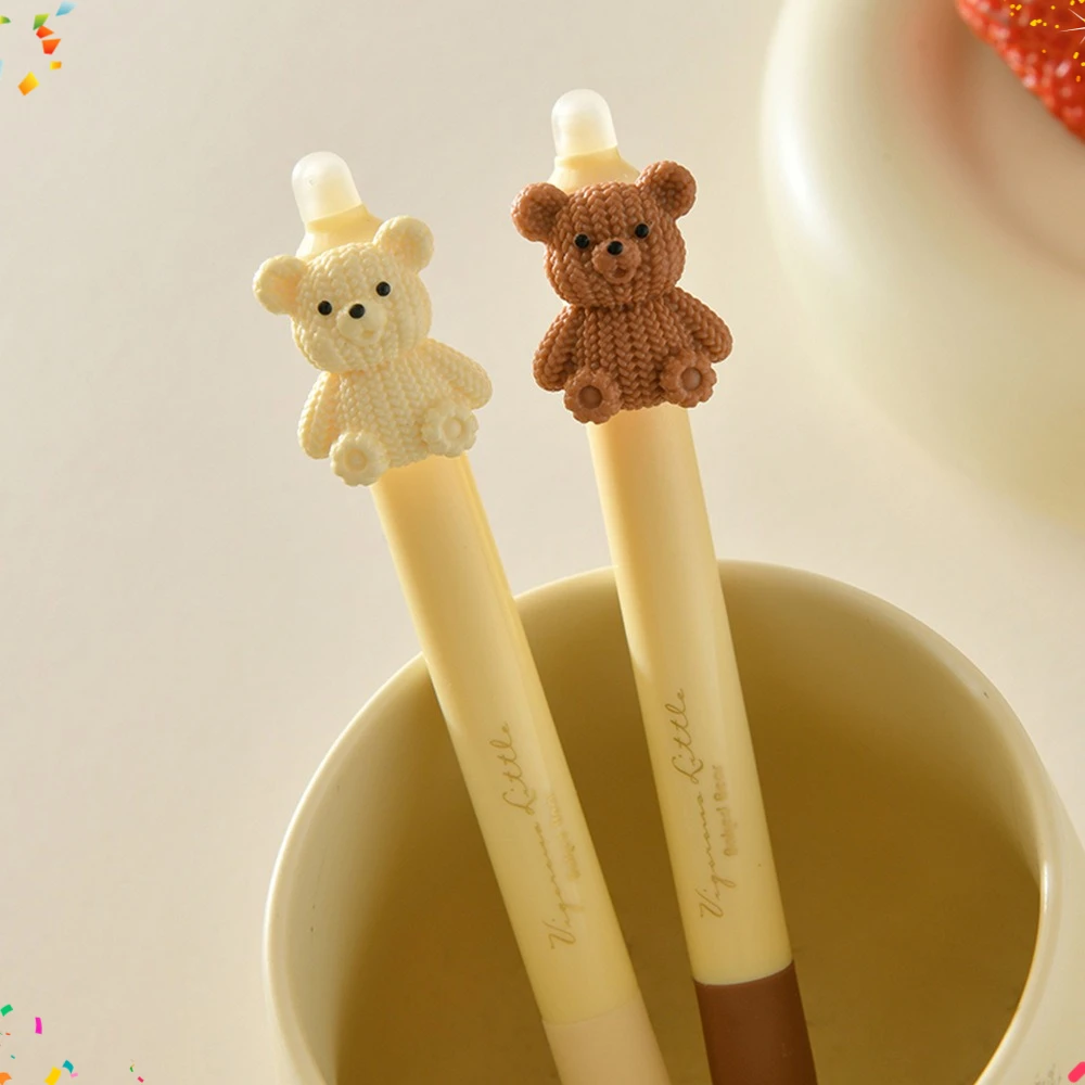 24 Pcs Cheese Bear Press Gel Pen Erasable Neutral Pen Soft Grip Blue High Value Brush Stationery Back To School
24 Pcs Cheese Bear Press Gel Pen Erasable Neutral Pen Soft Grip Blue High Value Brush Stationery Back To School