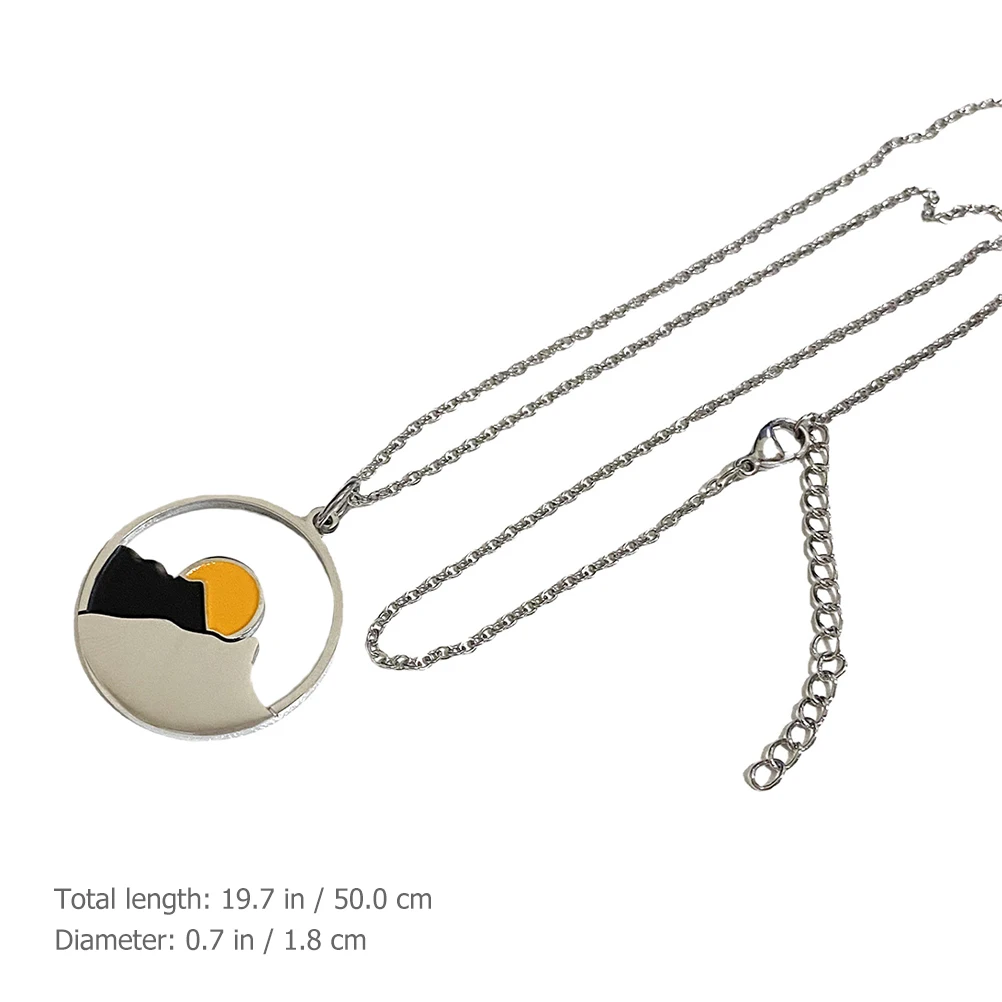 Delicate Mountain for Women Alloy Pendant Chain Trendy Simple Jewelry Beach Party Gift Fashionable Clavicle Necklace for Women
Delicate Mountain for Women Alloy Pendant Chain Trendy Simple Jewelry Beach Party Gift Fashionable Clavicle Necklace for Women
