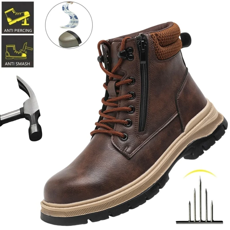 Indestructible Steel Toe Work Boots, Puncture Resistant Safety Shoes, Men's And Women's Work Shoes, Anti Slip Safety Shoes
Indestructible Steel Toe Work Boots, Puncture Resistant Safety Shoes, Men's And Women's Work Shoes, Anti Slip Safety Shoes