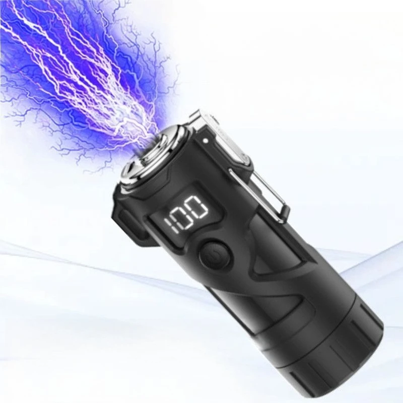High-intensity and high-power outdoor black technology alarm campus flashlight
High-intensity and high-power outdoor black technology alarm campus flashlight