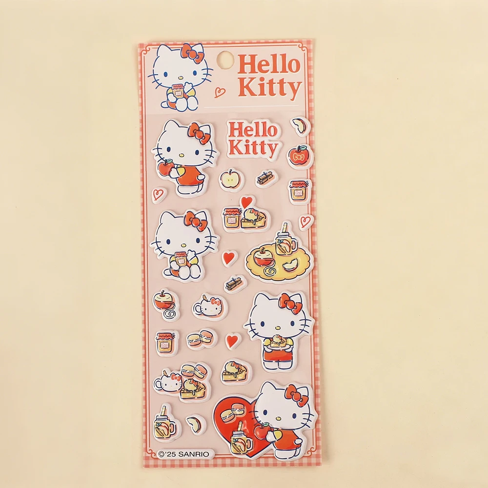 Genuine Sanrio Bubble Cotton Stickers Hellokitty Kuromi Melody 3D Puffy Foam Craft Decor Toys Reward Decals Girls Party Supplies
Genuine Sanrio Bubble Cotton Stickers Hellokitty Kuromi Melody 3D Puffy Foam Craft Decor Toys Reward Decals Girls Party Supplies
