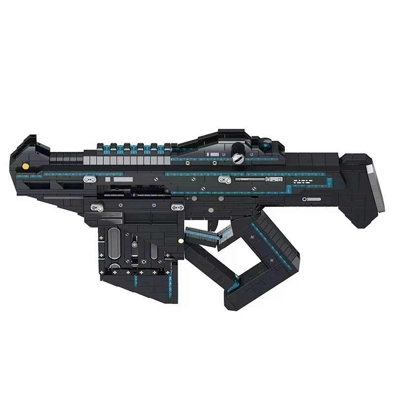 1508 Pieces Automatic Rifle with Ejector Construction Kit, MOC Brick Model for Shelf, DIY Unique Present for Collectors.
1508 Pieces Automatic Rifle with Ejector Construction Kit, MOC Brick Model for Shelf, DIY Unique Present for Collectors.