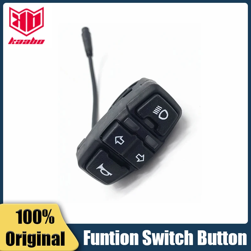 Original Funtion Switch Button For Kaabo Mantis 10 Mantis 8 Electric Scooter Kaboo & IO Hawk legend Scooter Turn Signal Control
Original Funtion Switch Button For Kaabo Mantis 10 Mantis 8 Electric Scooter Kaboo & IO Hawk legend Scooter Turn Signal Control